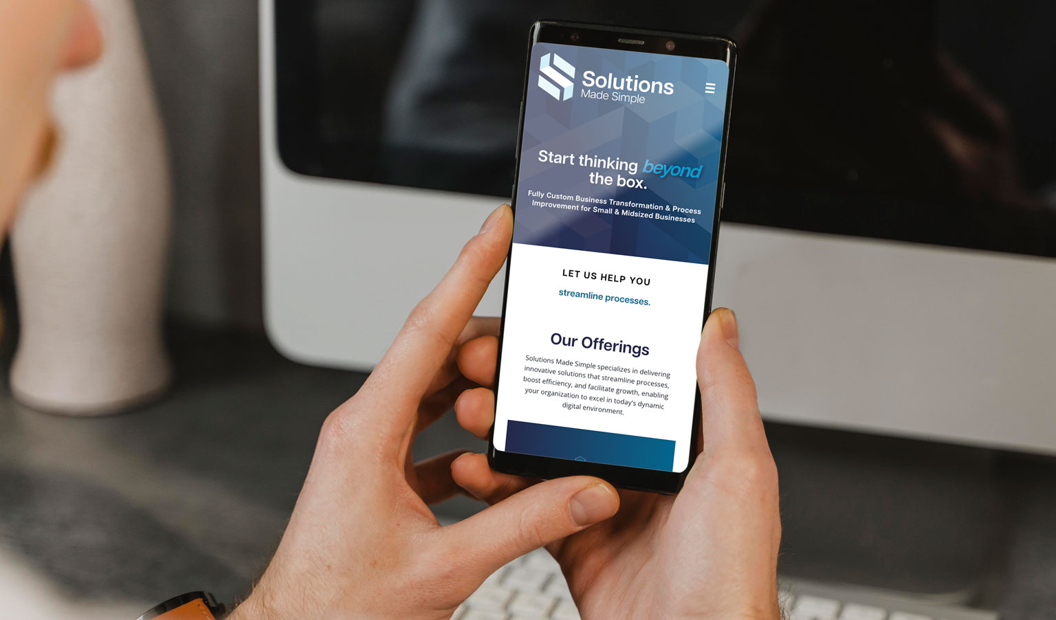 sms-mobile2 solutions made simple mobile site
